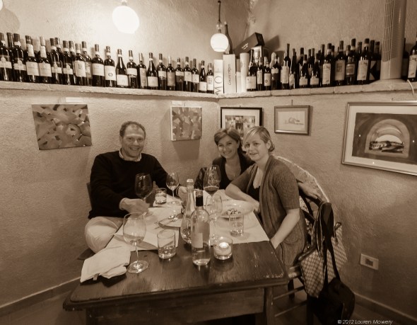 Enoteca L'Alchimista with Daniele and Donatella
