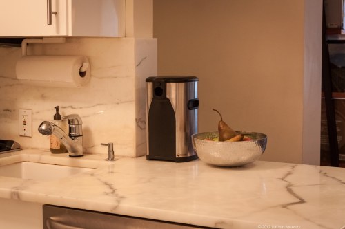 Looking elegant and discreet in my kitchen.