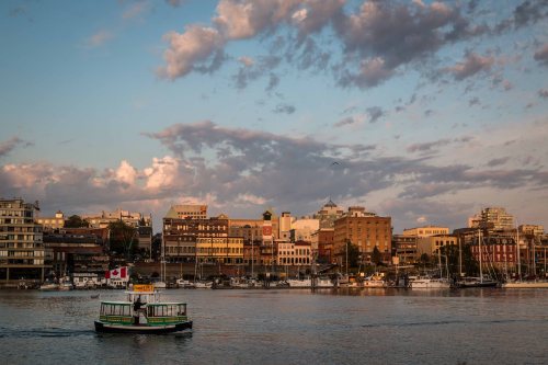 SunsetFerryVictoria