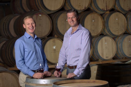 Paul Cluver and Winemaker Andries Burger