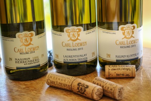 Wine Bottles at Carl Loewen's Tasting Room.